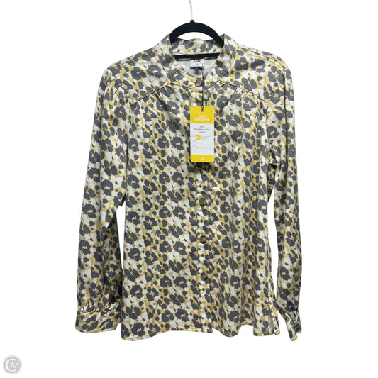Jacket Shirt By Cabi In Animal Print, Size: M