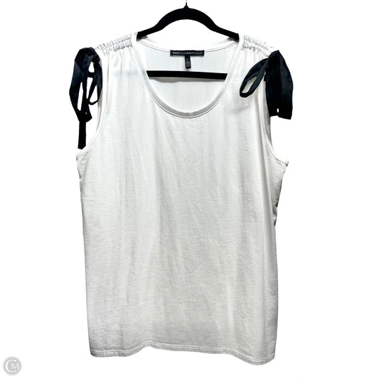 Top Sleeveless By White House Black Market In White, Size: L