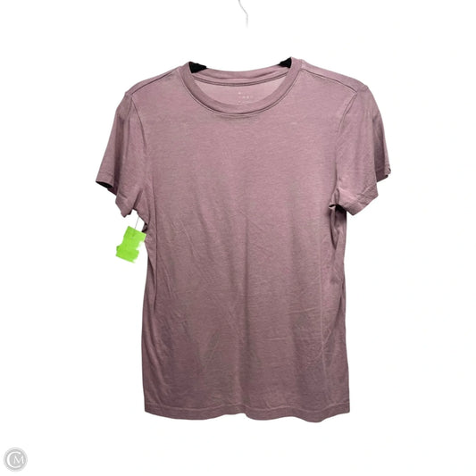 Top Short Sleeve Basic By A New Day In Mauve, Size: Xs