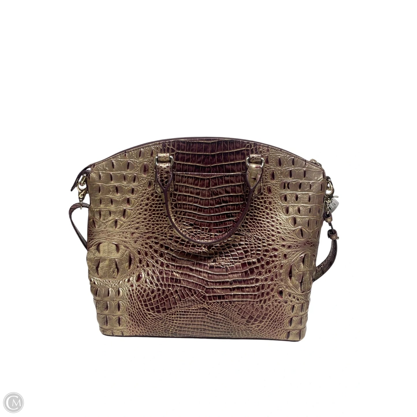 Handbag Designer By Brahmin, Size: Large