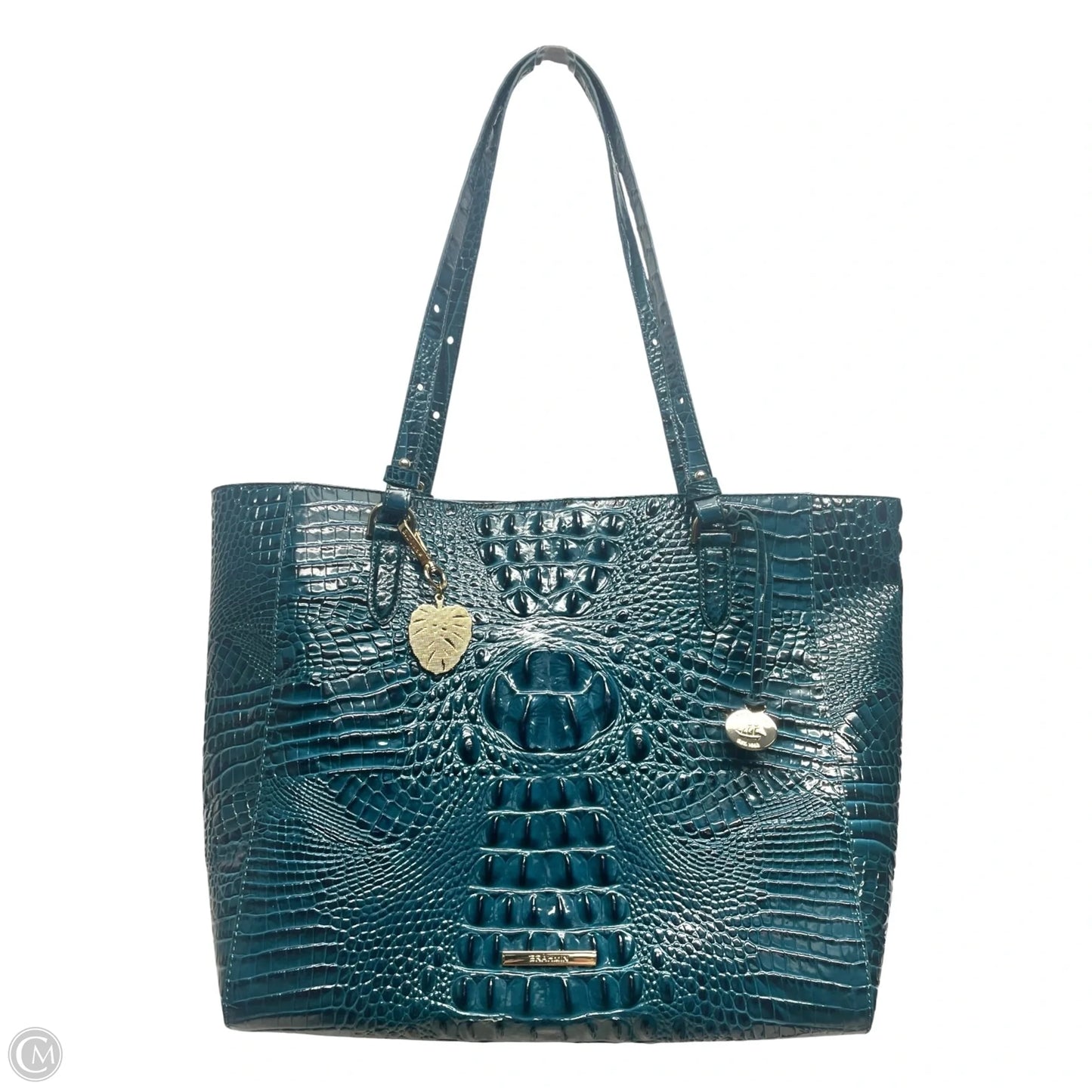 Tote Designer By Brahmin, Size: Large
