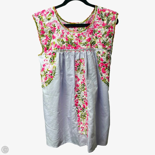 Top Sleeveless By Clothes Mentor In Purple, Size: L