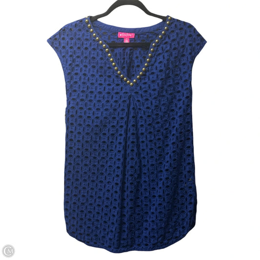Top Short Sleeve By Target-designer In Blue, Size: S