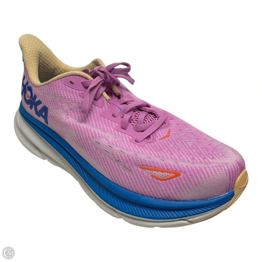 Shoes Athletic By Hoka In Pink, Size: 9.5