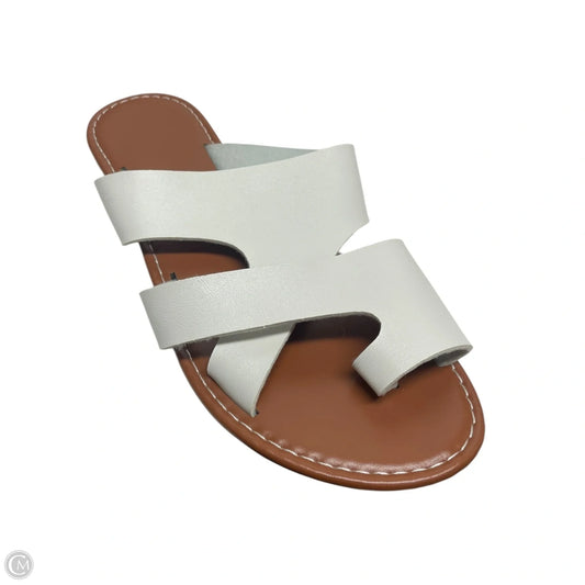 Sandals Flats By Cme In White, Size: 9