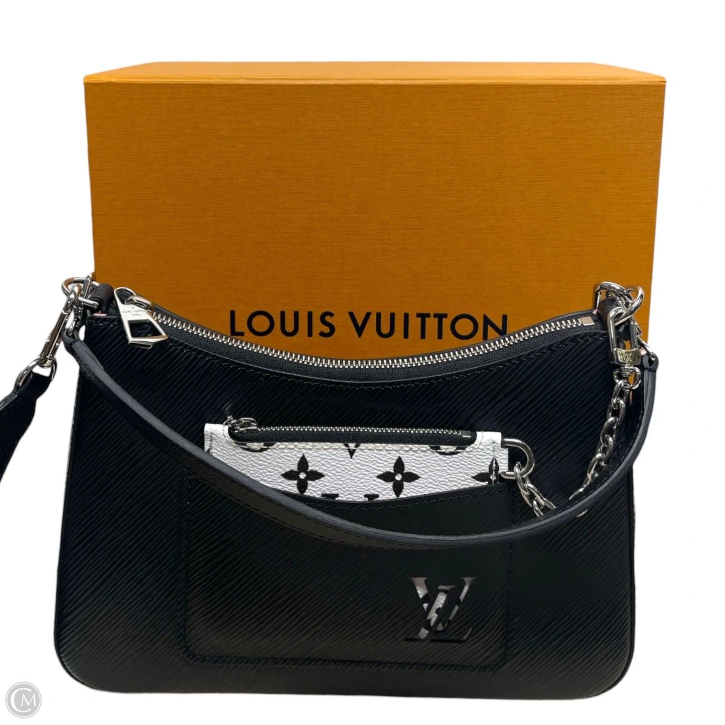 Crossbody Luxury Designer By Louis Vuitton, Size: Medium