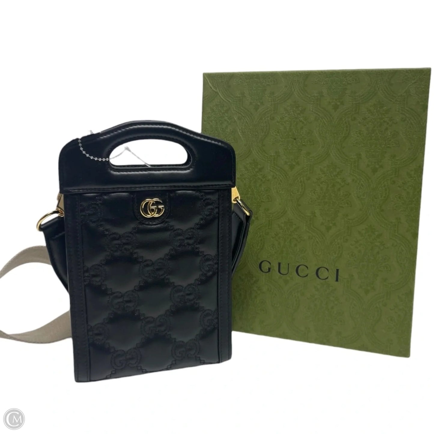 Crossbody Luxury Designer By Gucci, Size: Small