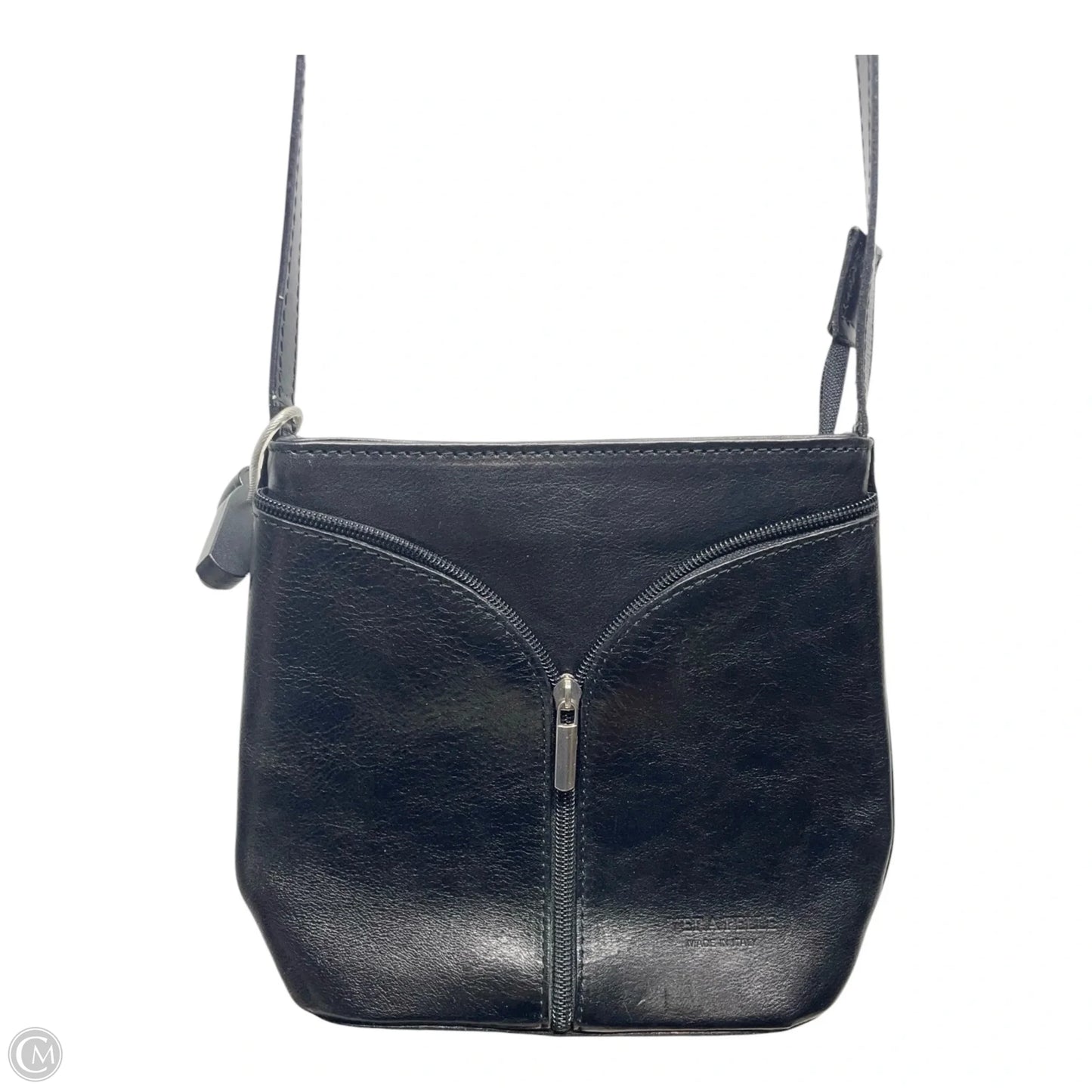 Crossbody Leather By VERA PELLE, Size: Small