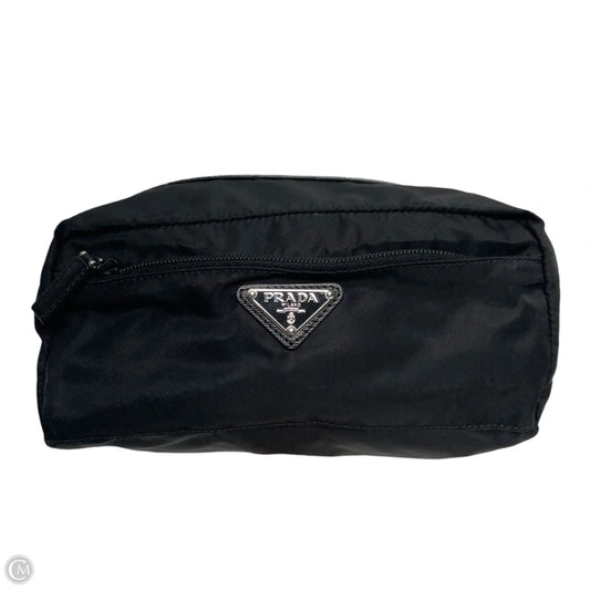 Makeup Bag Luxury Designer By Prada, Size: Large