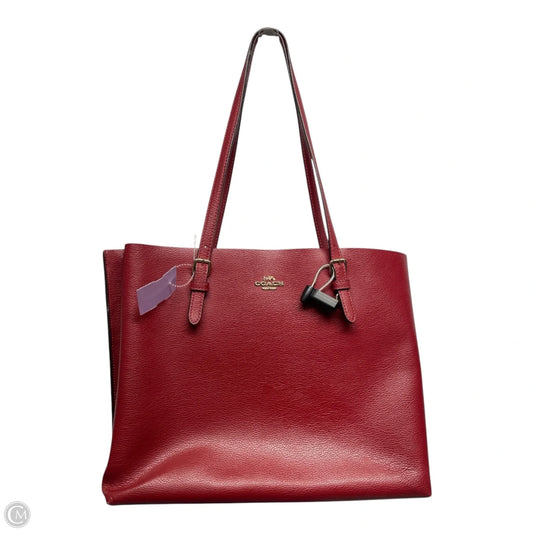 Tote Designer By Coach, Size: Large