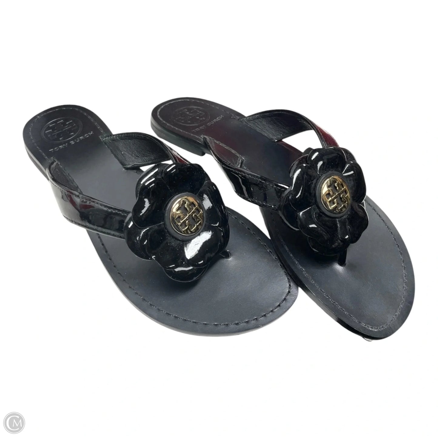 Sandals Designer By Tory Burch In Black, Size: 6.5
