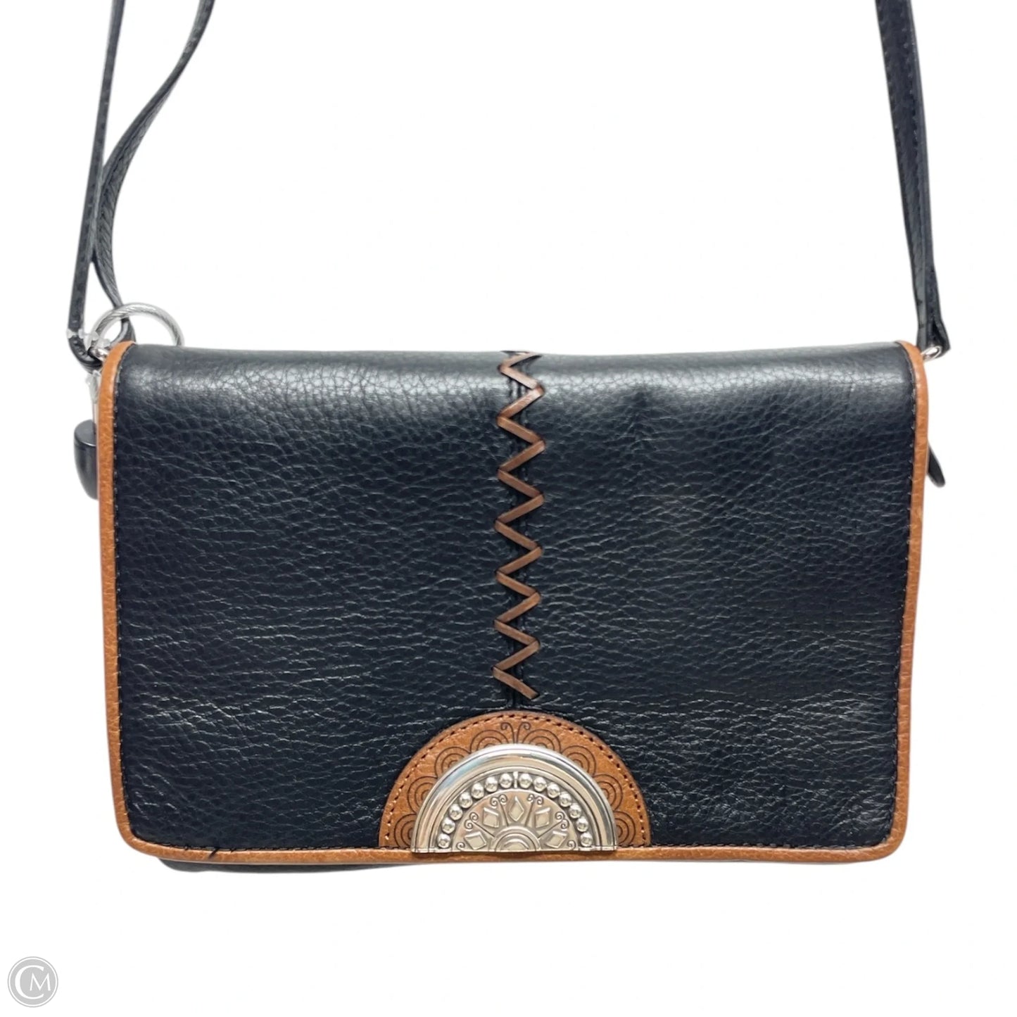 Crossbody Leather By Brighton, Size: Small