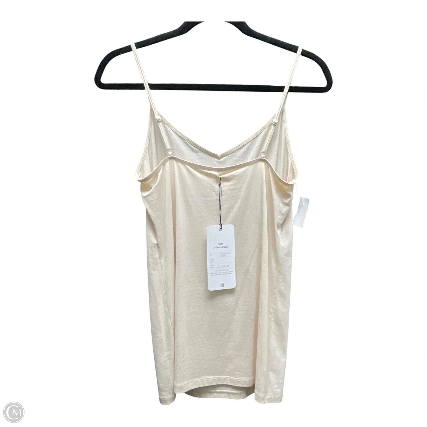 Top Cami By Cabi In Cream, Size: M