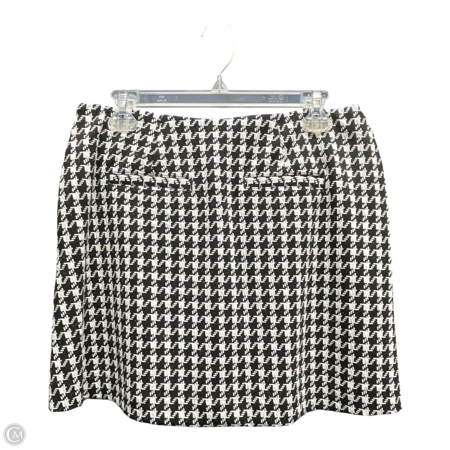 Skort By Cabi In Black & White, Size: 4