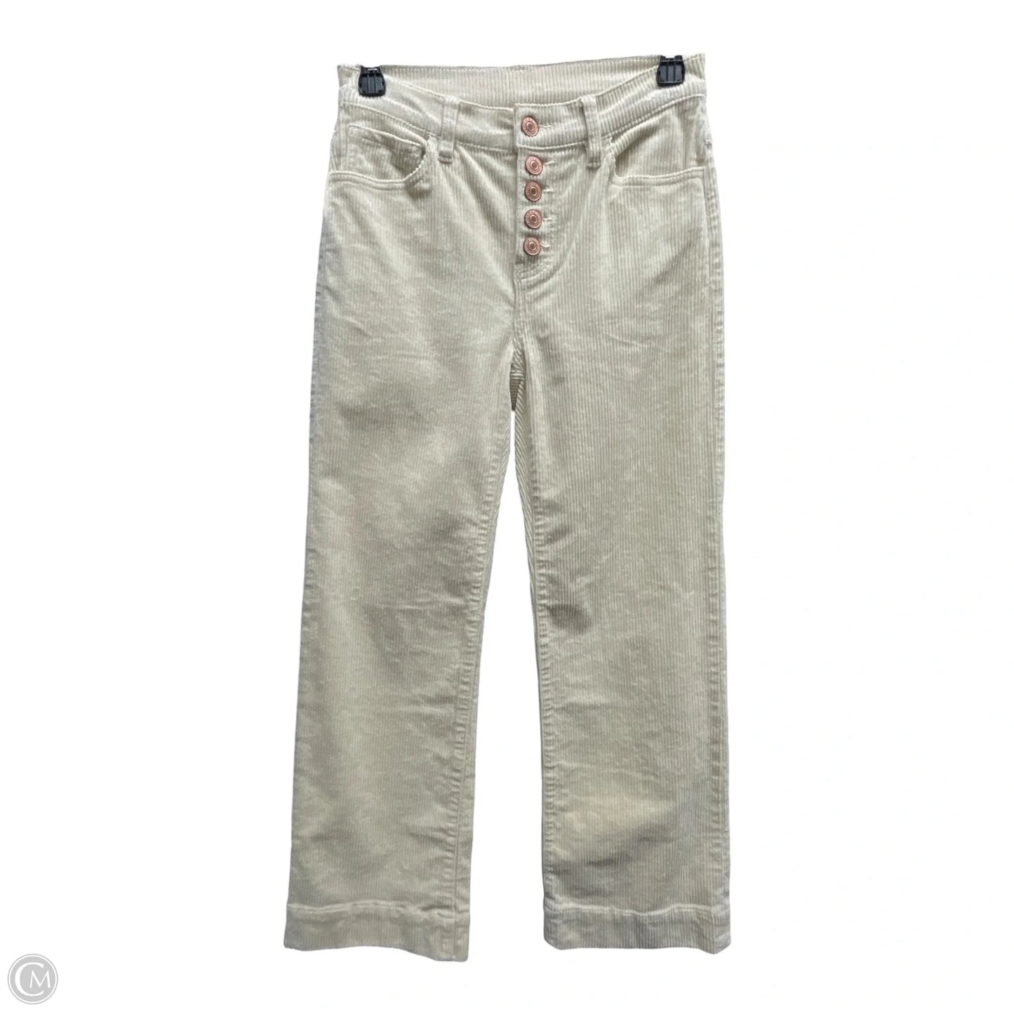 Pants Corduroy By Cabi In Cream, Size: 0