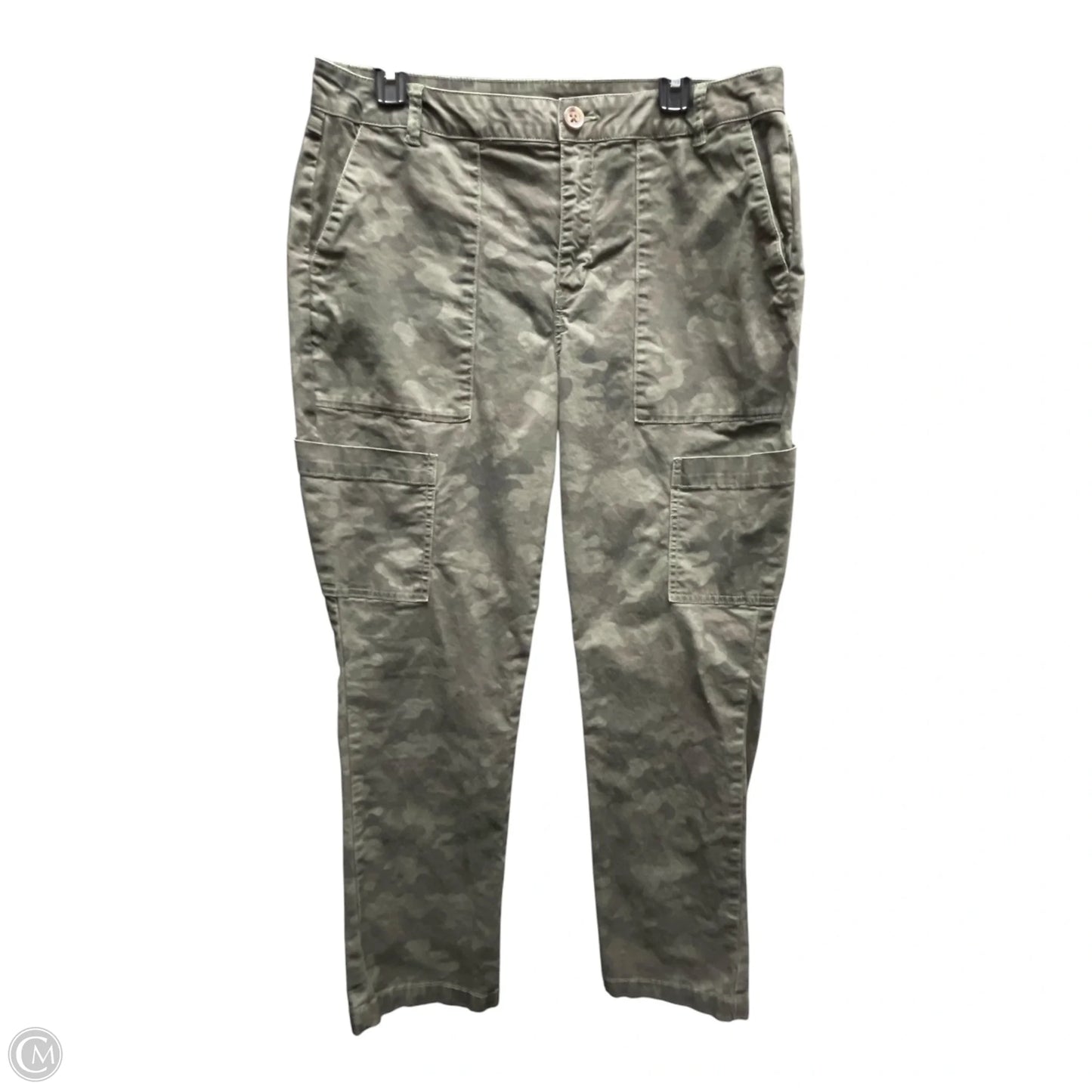 Pants Cargo & Utility By Cabi In Camouflage Print, Size: 14