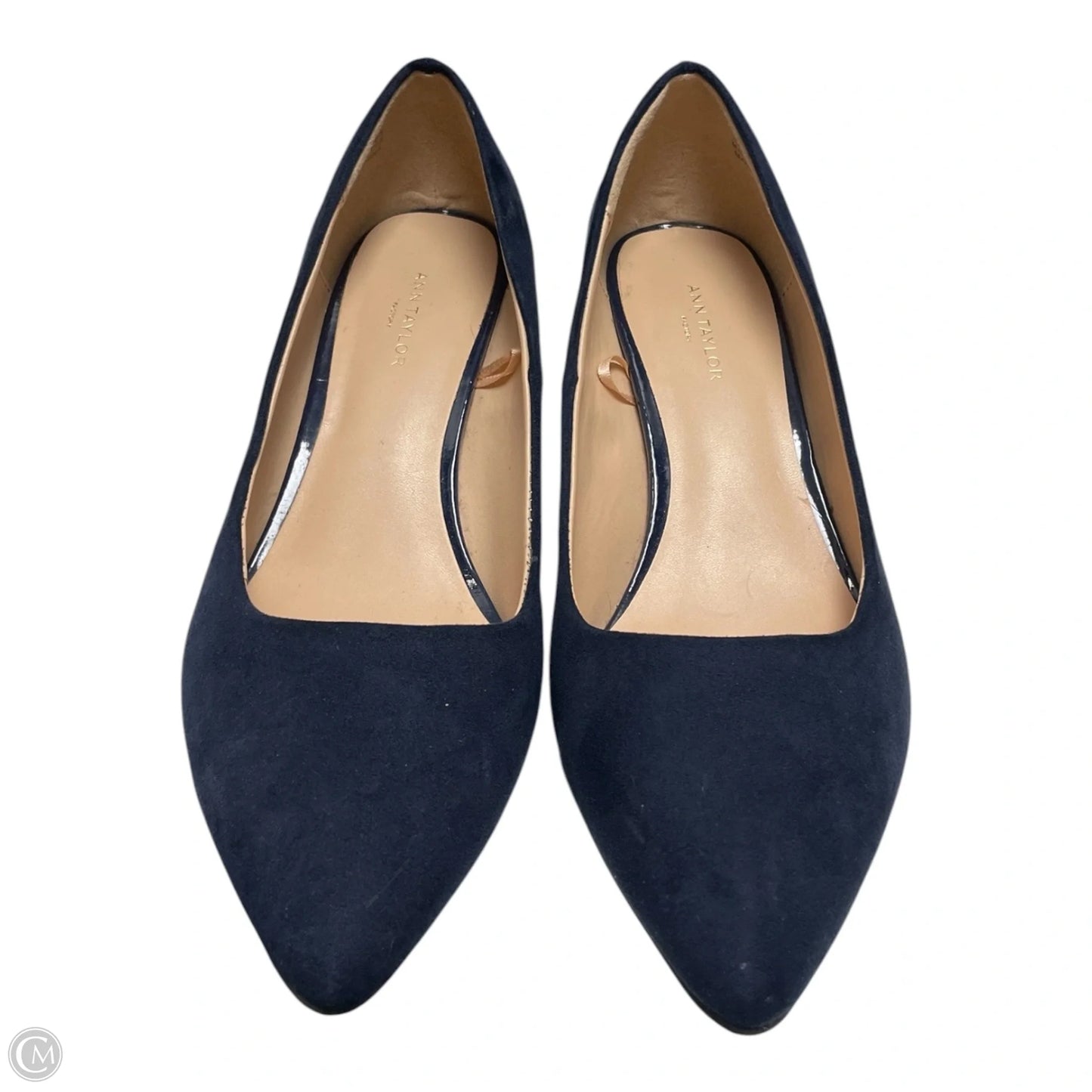 Shoes Heels Block By Ann Taylor In Navy, Size: 7