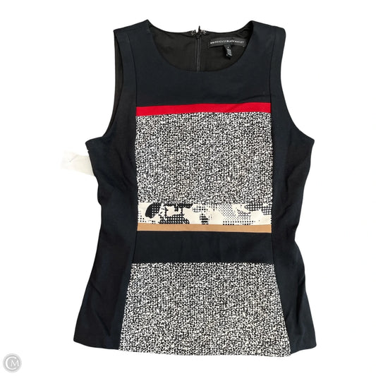 Top Sleeveless By White House Black Market In Black & White, Size: 4