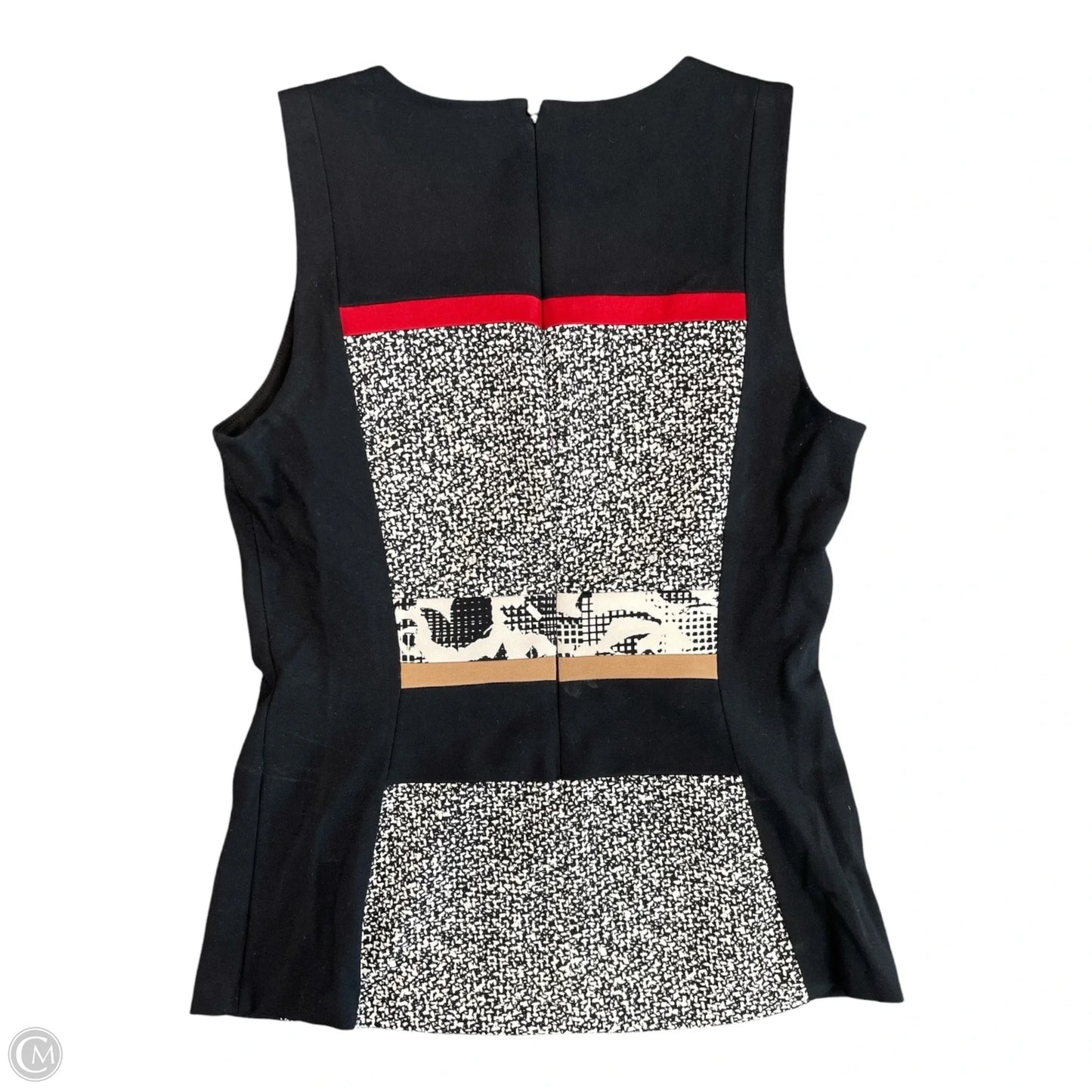 Top Sleeveless By White House Black Market In Black & White, Size: 4