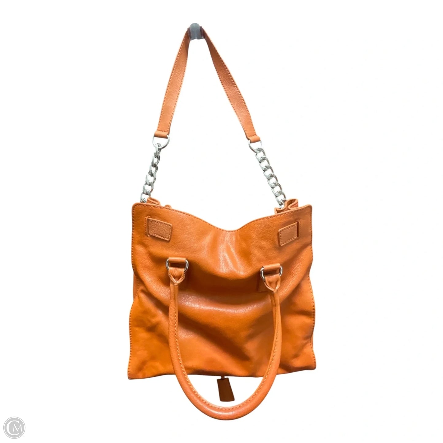Handbag Leather By Michael By Michael Kors, Size: Large