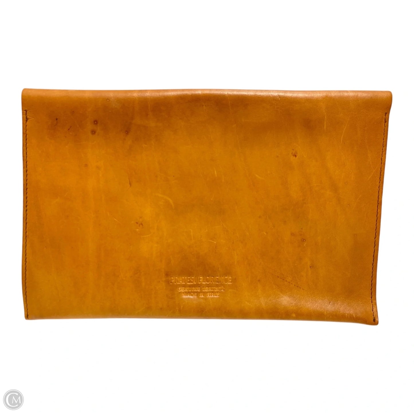 Clutch Leather By PRATESI FLORENTINE, Size: Medium