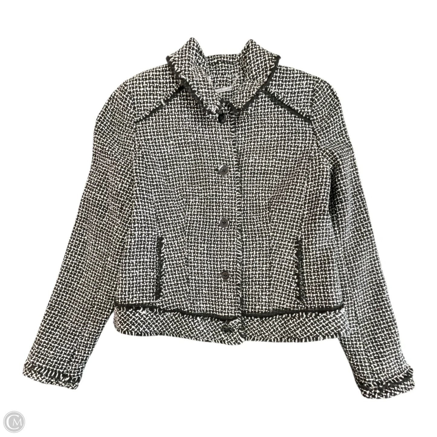 Blazer By White House Black Market In Black & White, Size: 4
