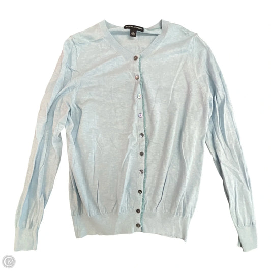 Sweater Cardigan By Banana Republic In Blue, Size: Xl