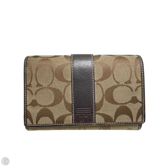 Wallet Designer By Coach, Size: Medium
