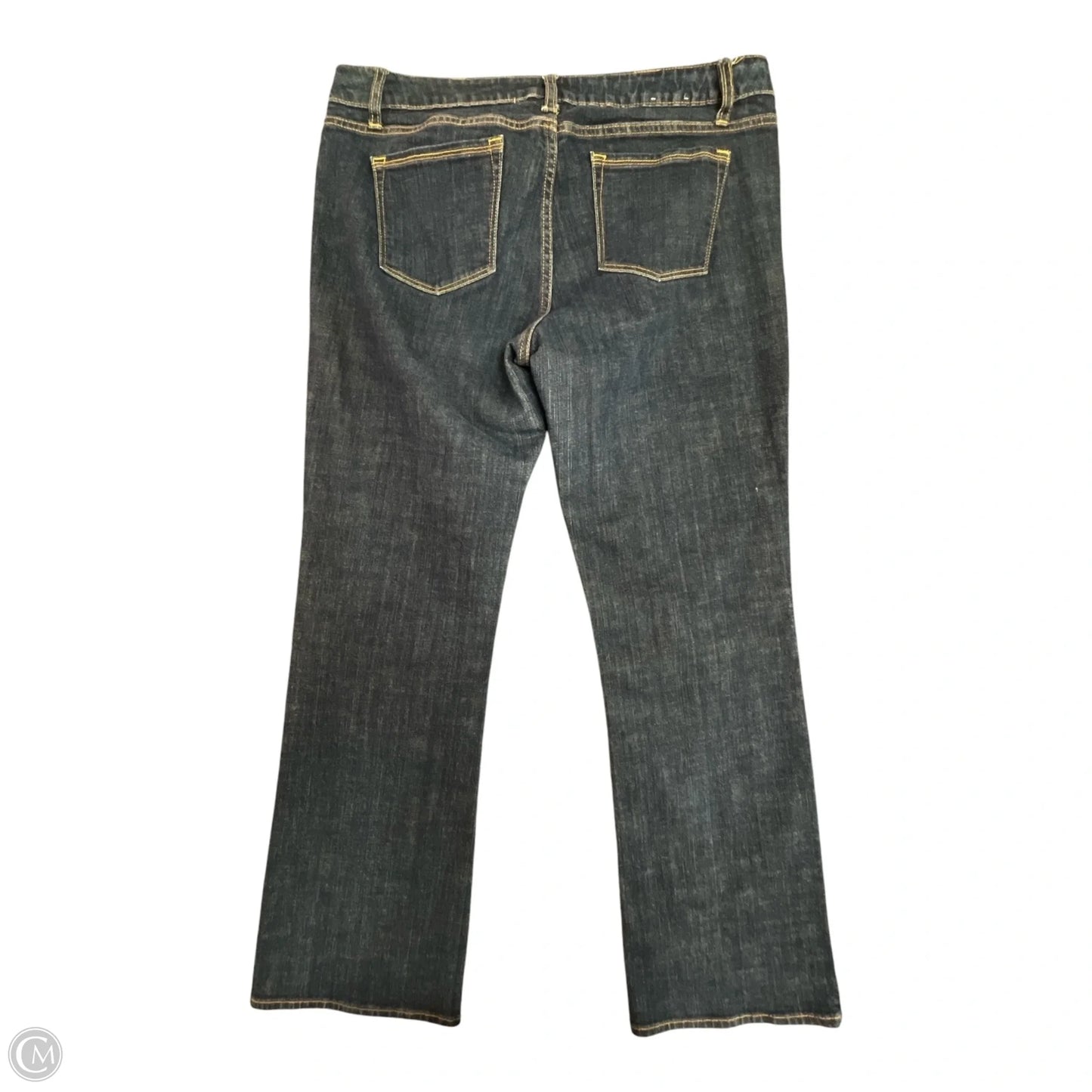 Jeans Wide Leg By Banana Republic In Blue Denim, Size: 14
