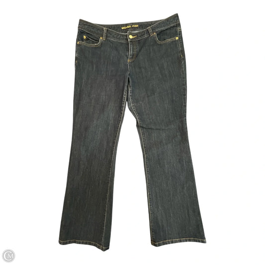 Jeans Wide Leg By Michael By Michael Kors In Blue Denim, Size: 14