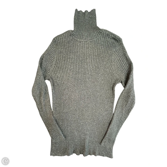 Sweater By Chicos In Grey, Size: L
