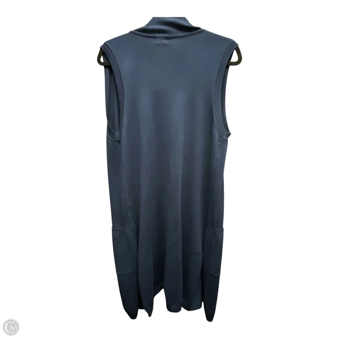 Vest Sweater By Cielo In Navy, Size: L