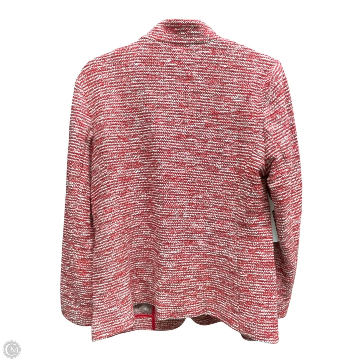 Blazer By Talbots In Red & White, Size: 12
