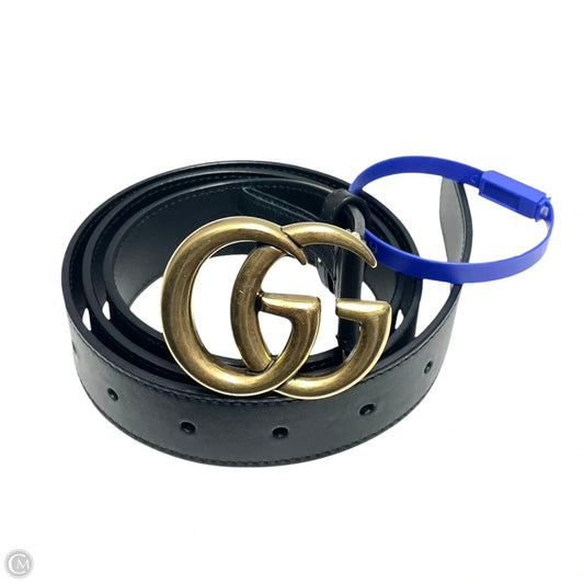 Belt Luxury Designer By Gucci, Size: Large