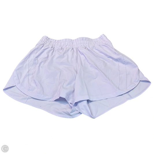 Athletic Shorts By Lululemon In Purple, Size: 12