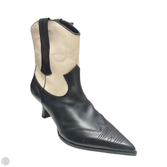 Boots Western By Circus By Sam Edelman In Black & Cream, Size: 12