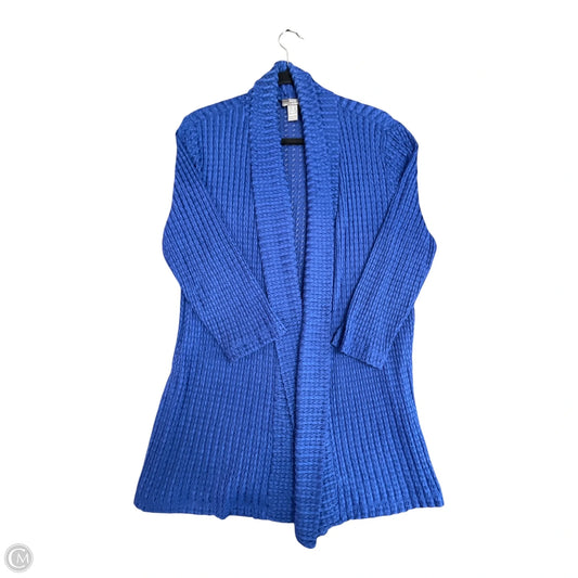 Cardigan By Chicos In Blue, Size: Xl