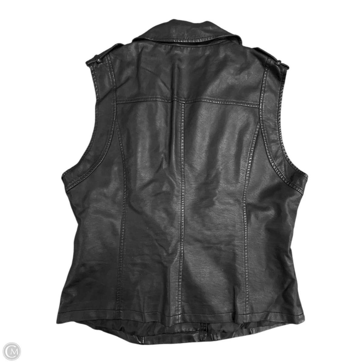 Vest Other By Max Studio In Black, Size: L