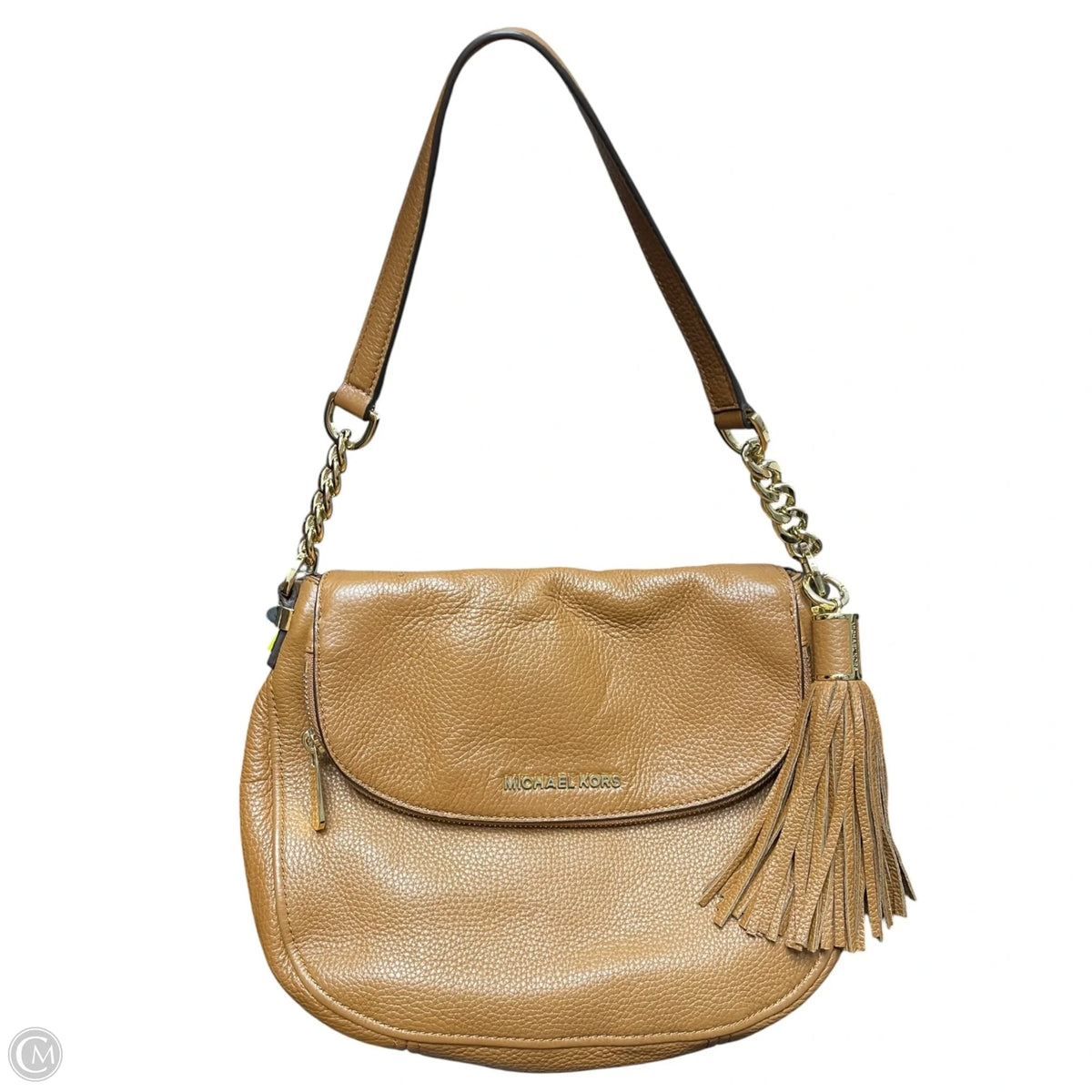Crossbody Leather By Michael By Michael Kors, Size: Medium