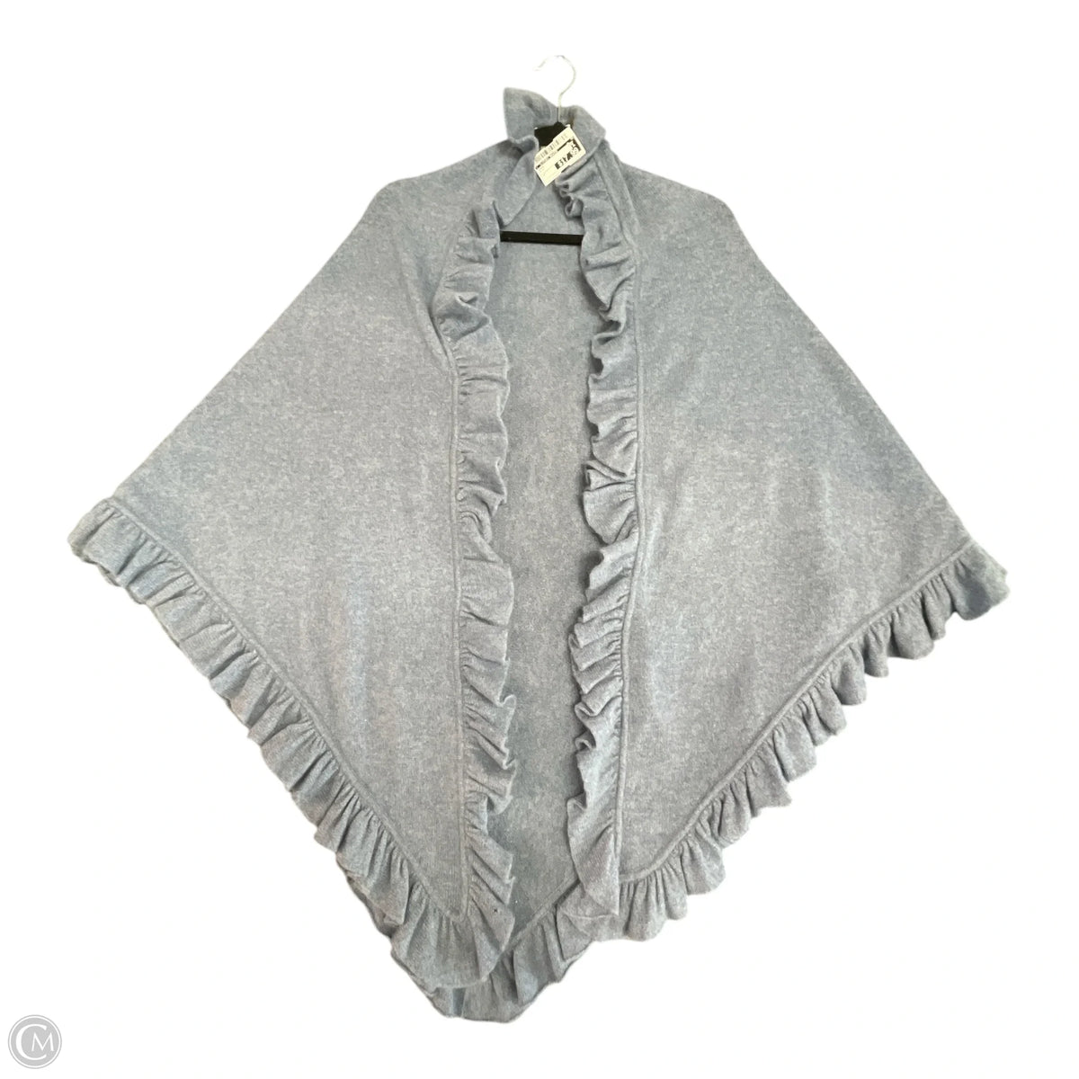 Shawl By Clothes Mentor In Blue