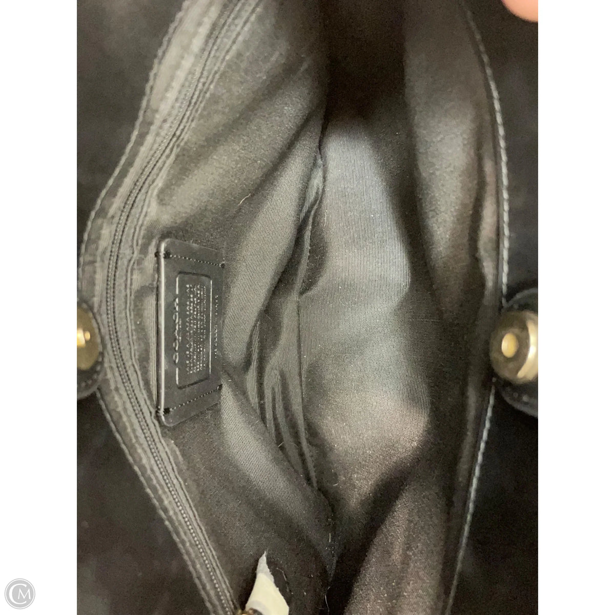 Handbag Designer By Coach, Size: Large