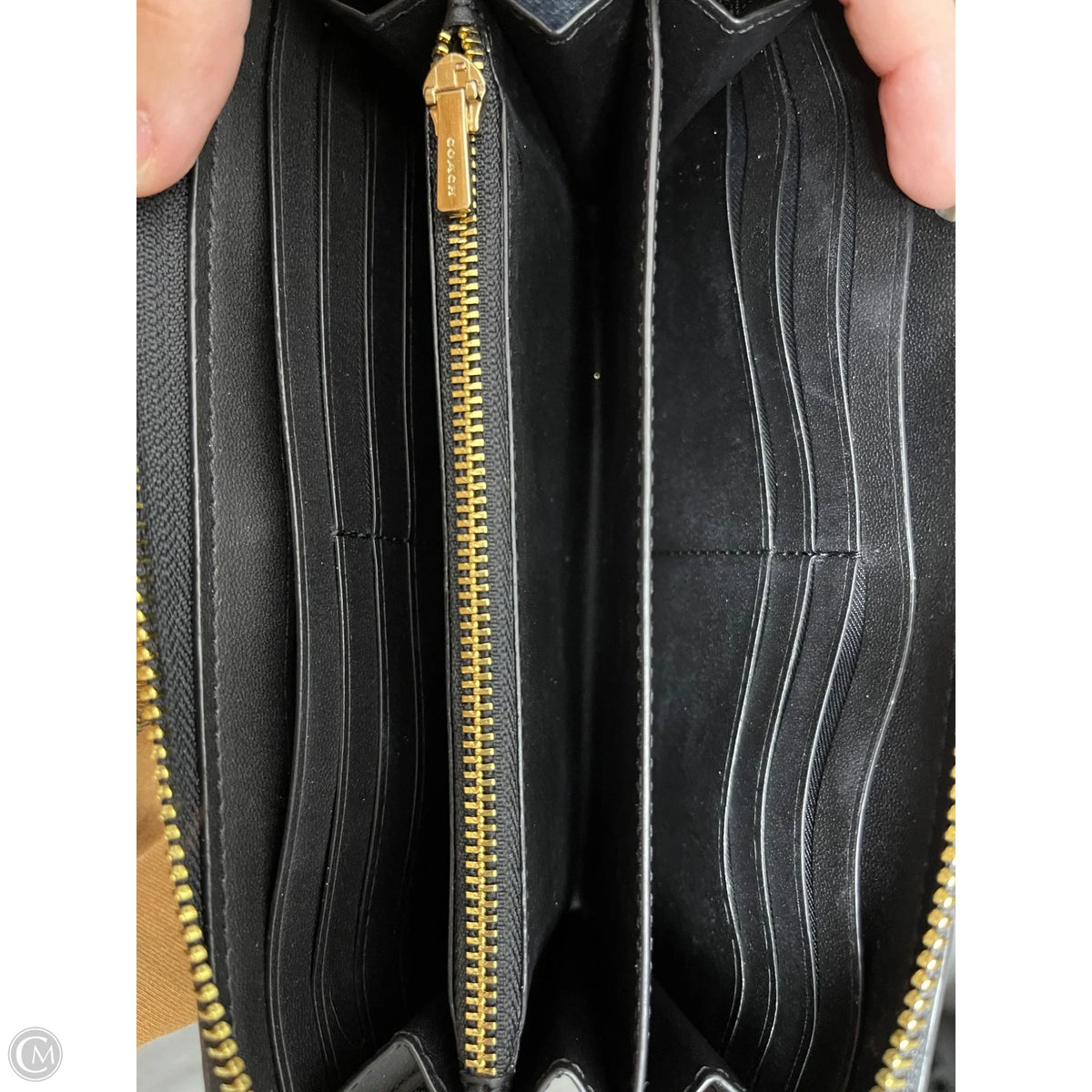 Wallet Designer By Coach, Size: Large