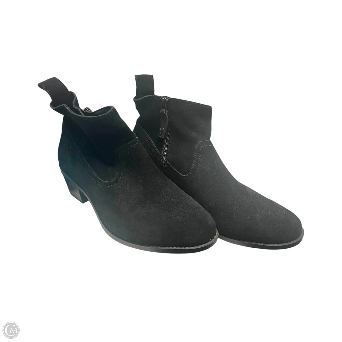 Boots Western By Vionic In Black, Size: 9.5