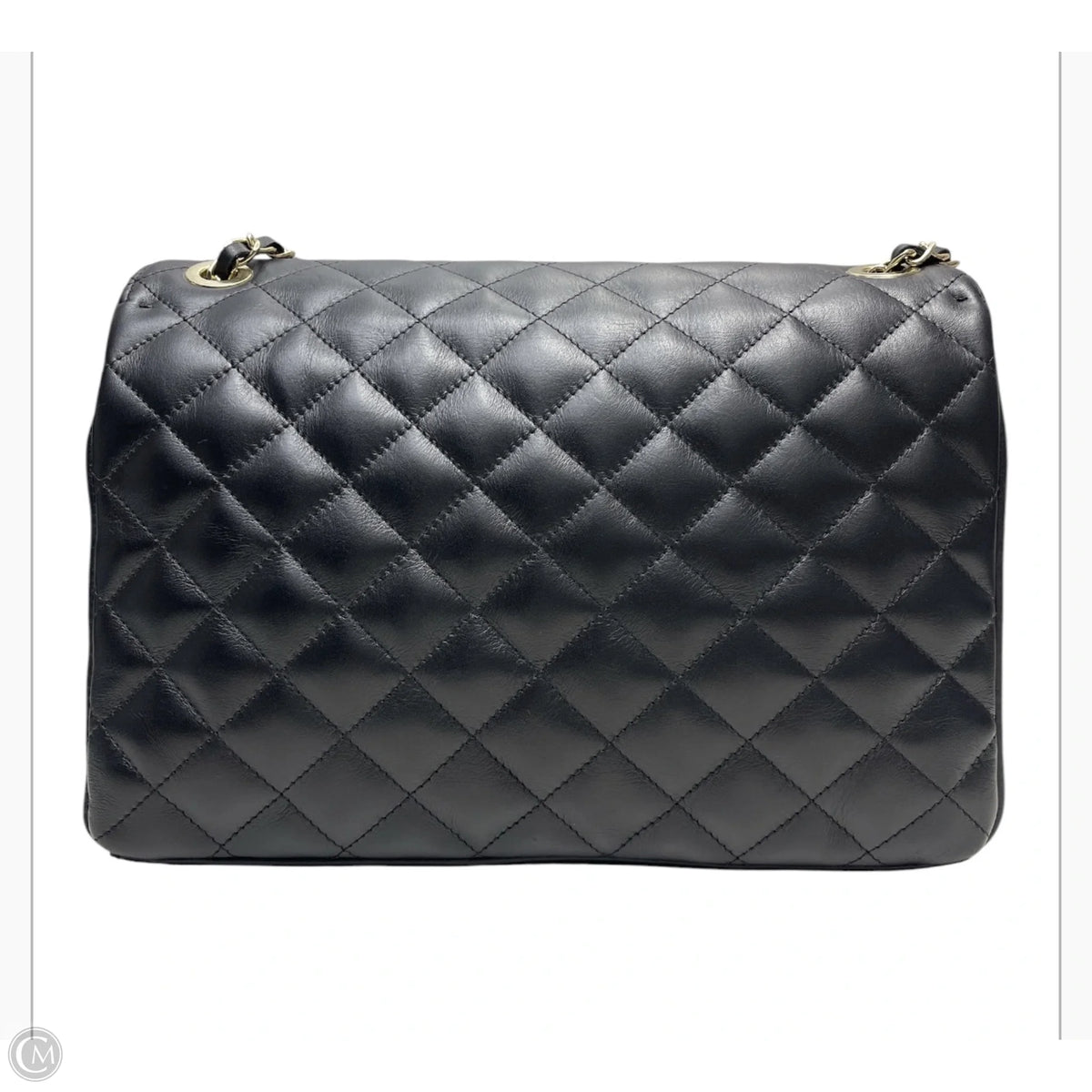 Handbag Leather By Clothes Mentor, Size: Large