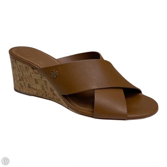 Sandals Designer By Tory Burch In Brown, Size: 8