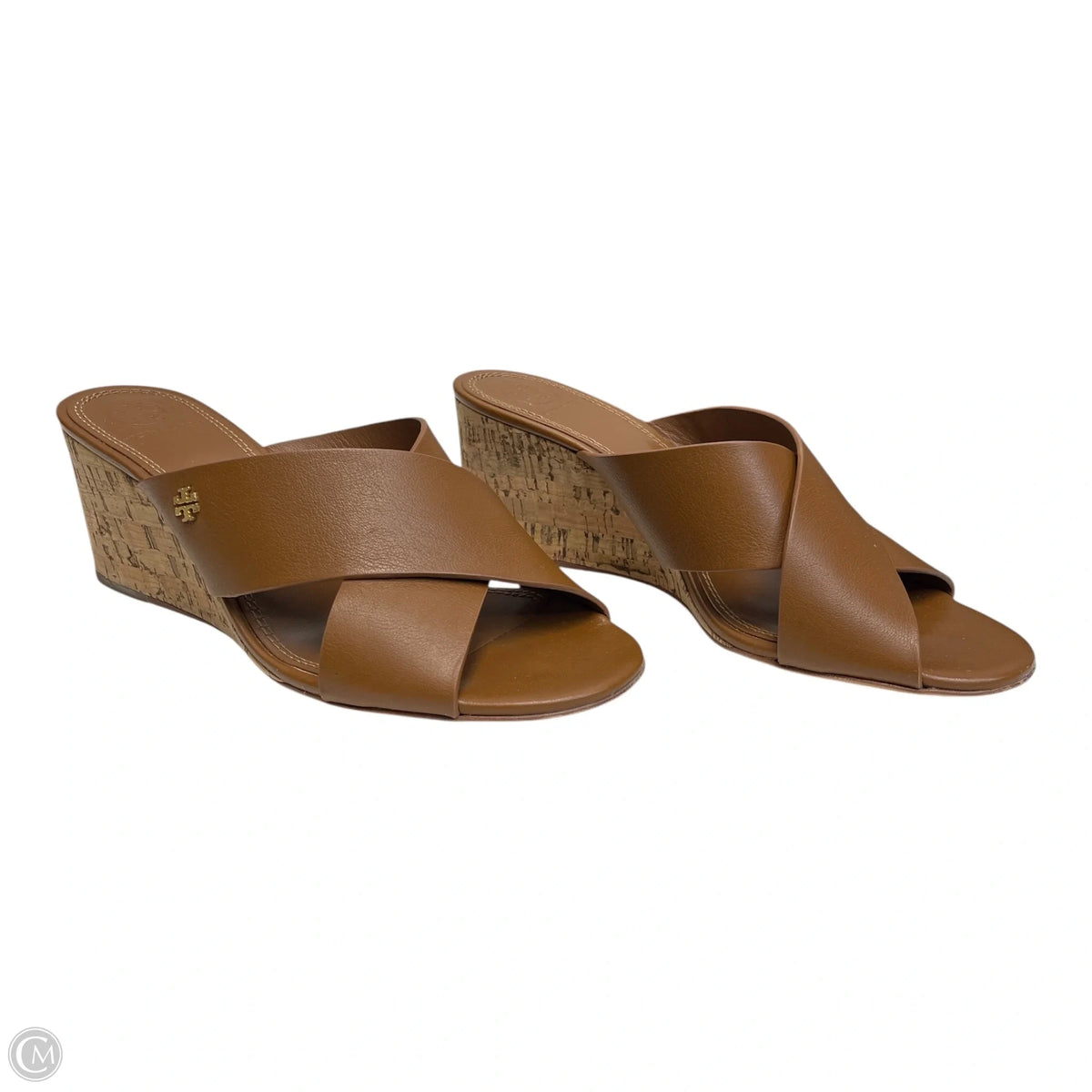 Sandals Designer By Tory Burch In Brown, Size: 8