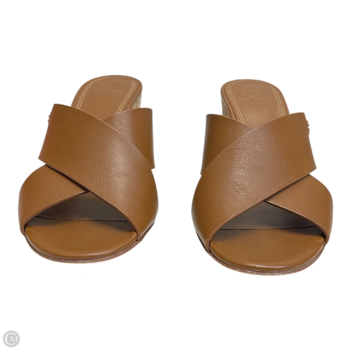 Sandals Designer By Tory Burch In Brown, Size: 8