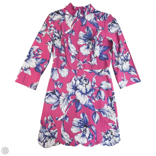 Dress Casual Short By Maeve In Blue & Purple, Size: 6