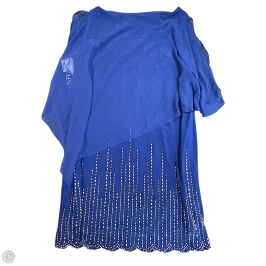 Dress Designer By Xscape In Blue, Size: 18