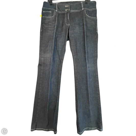 Jeans Boot Cut By Inc In Blue Denim, Size: 14